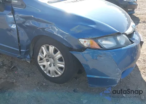 2010 Honda Civic Vp из США, поврежденный, VIN 2HGFA1F36AH314698